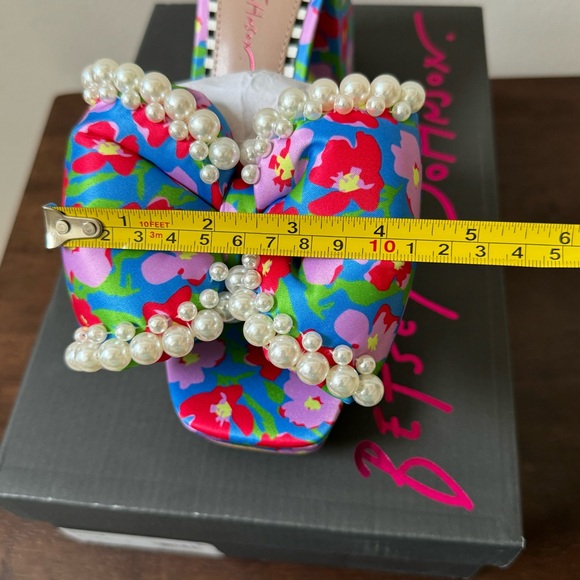 Betsey Johnson Maccie Block
Heel Sandals new size 8/5.         #33 - Picture 3 of 6